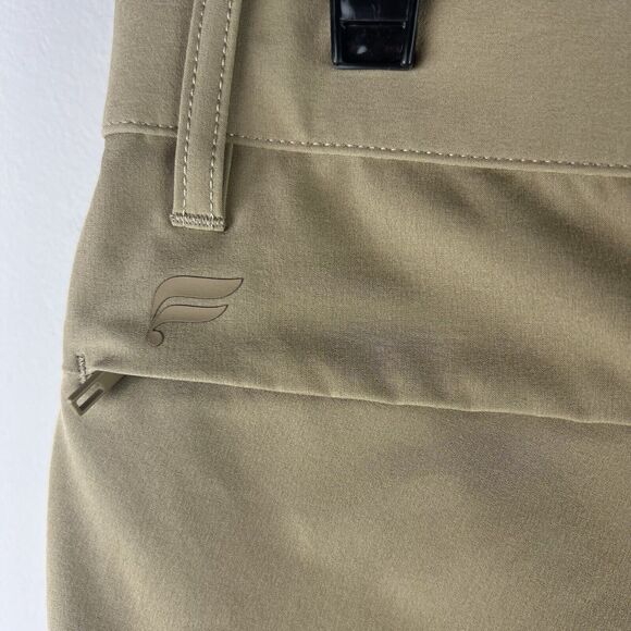 Fabletics Pants Men 33x32 Beige The High Side Chino Lightweight Comfort Slim Fit - Picture 7 of 9